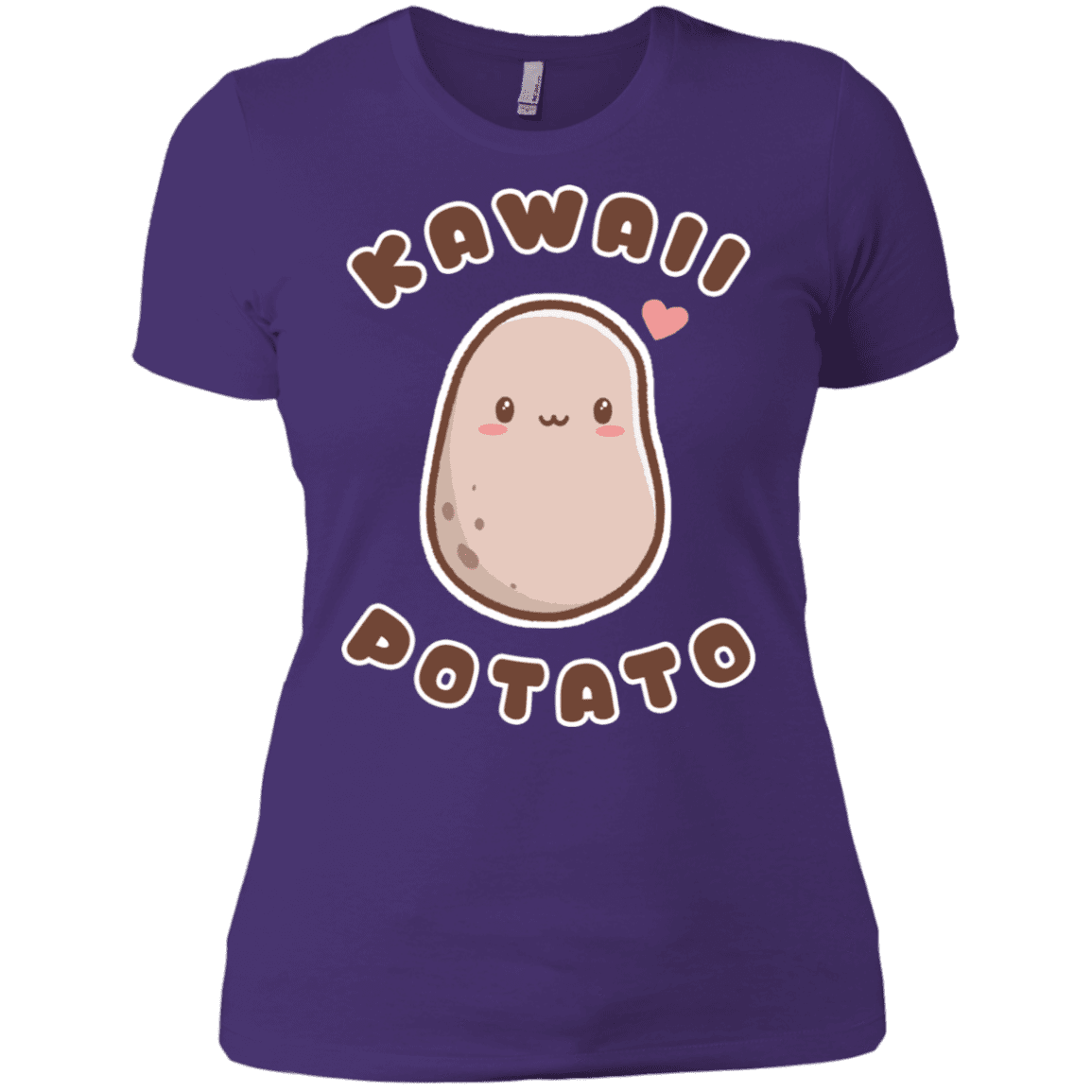 T-Shirts Purple Rush/ / X-Small Kawaii Potato Women's Premium T-Shirt