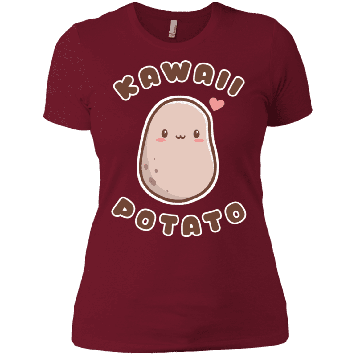 T-Shirts Scarlet / S Kawaii Potato Women's Premium T-Shirt