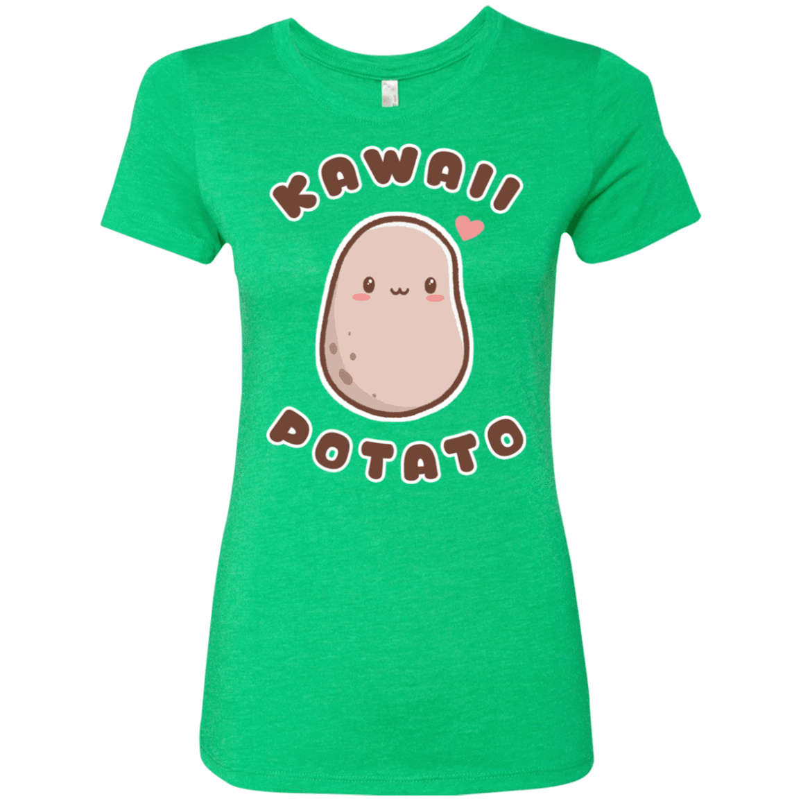 T-Shirts Envy / S Kawaii Potato Women's Triblend T-Shirt
