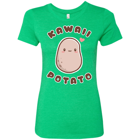 T-Shirts Envy / S Kawaii Potato Women's Triblend T-Shirt