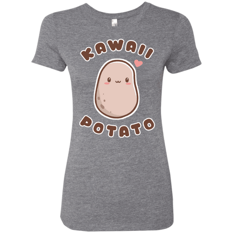 T-Shirts Premium Heather / S Kawaii Potato Women's Triblend T-Shirt