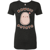 T-Shirts Vintage Black / S Kawaii Potato Women's Triblend T-Shirt