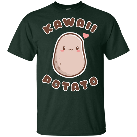 T-Shirts Forest / YXS Kawaii Potato Youth T-Shirt