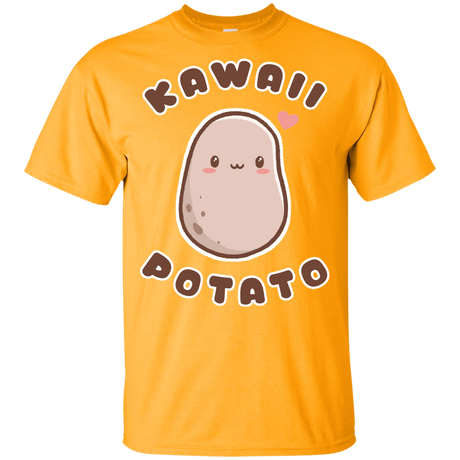 T-Shirts Gold / YXS Kawaii Potato Youth T-Shirt