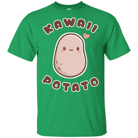 T-Shirts Irish Green / YXS Kawaii Potato Youth T-Shirt