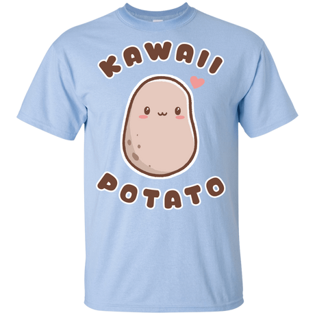 T-Shirts Light Blue / YXS Kawaii Potato Youth T-Shirt