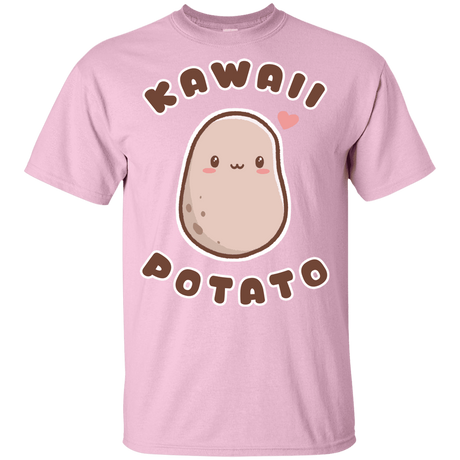 T-Shirts Light Pink / YXS Kawaii Potato Youth T-Shirt