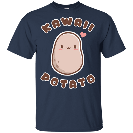 T-Shirts Navy / YXS Kawaii Potato Youth T-Shirt