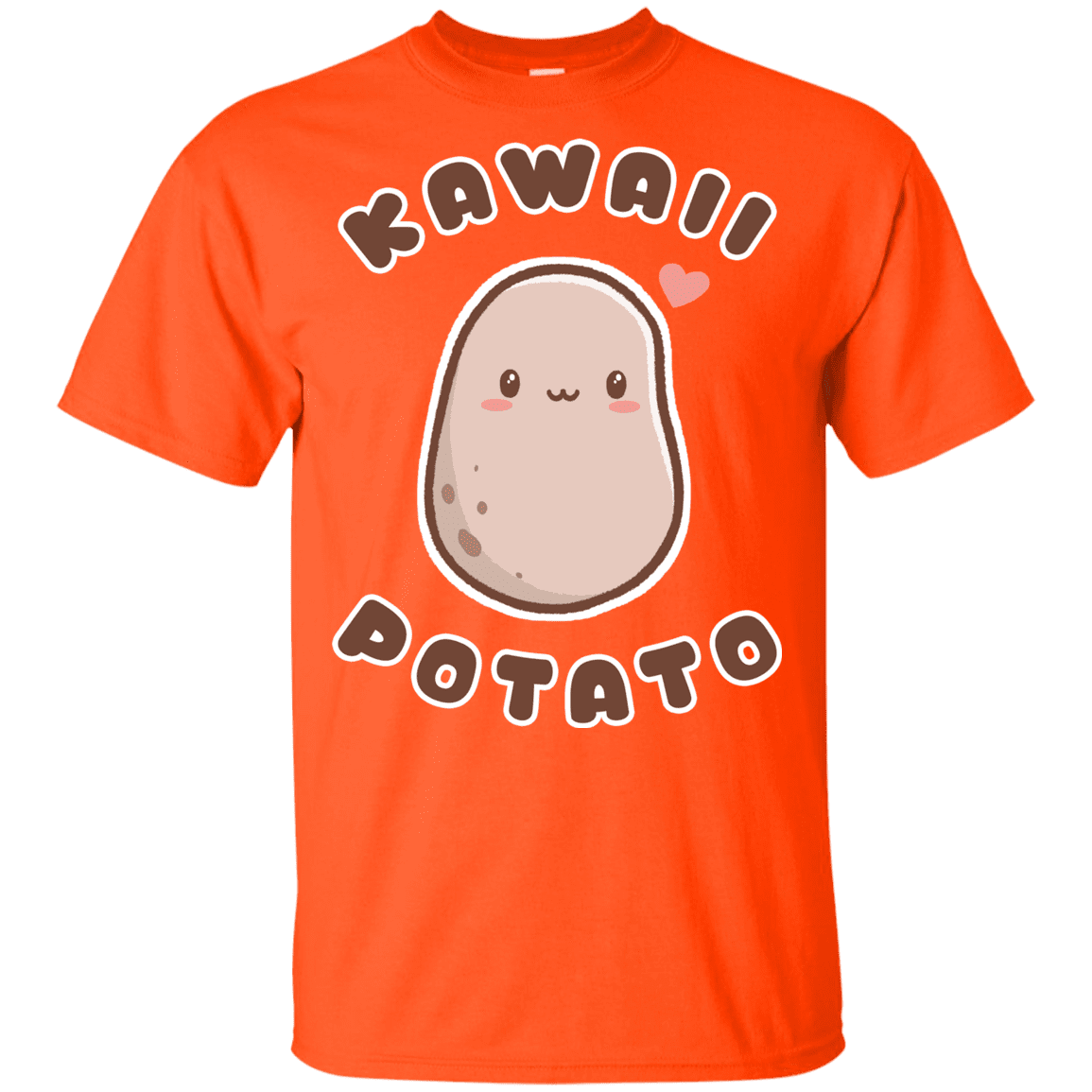 T-Shirts Orange / YXS Kawaii Potato Youth T-Shirt