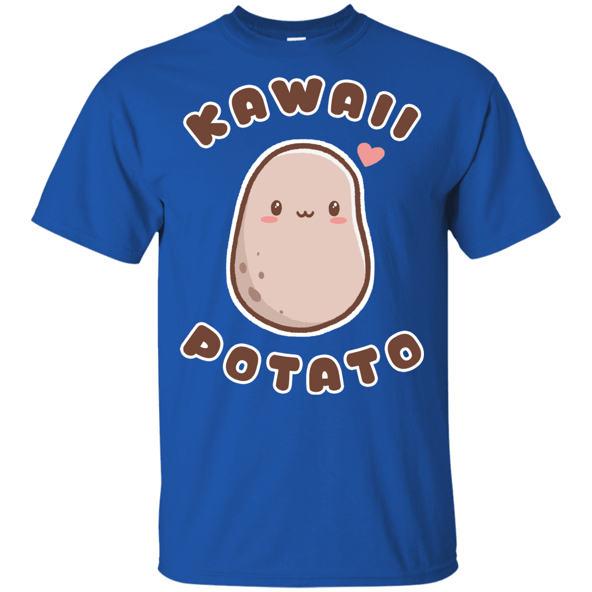 T-Shirts Royal / YXS Kawaii Potato Youth T-Shirt