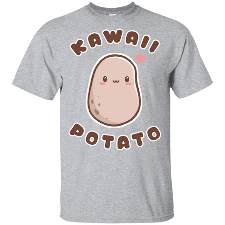 T-Shirts Sport Grey / YXS Kawaii Potato Youth T-Shirt