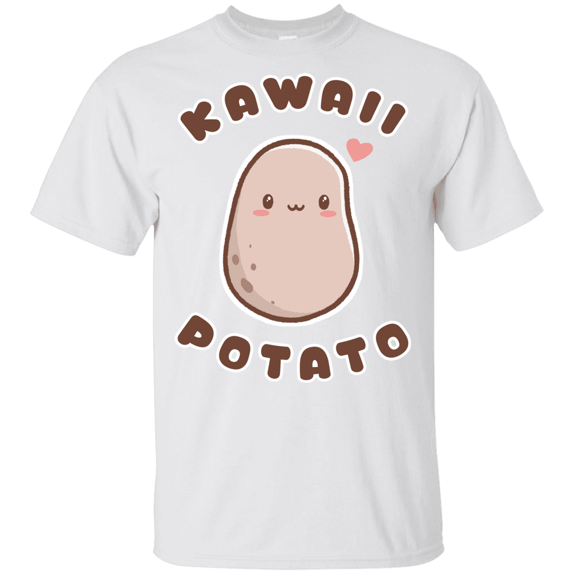 T-Shirts White / YXS Kawaii Potato Youth T-Shirt