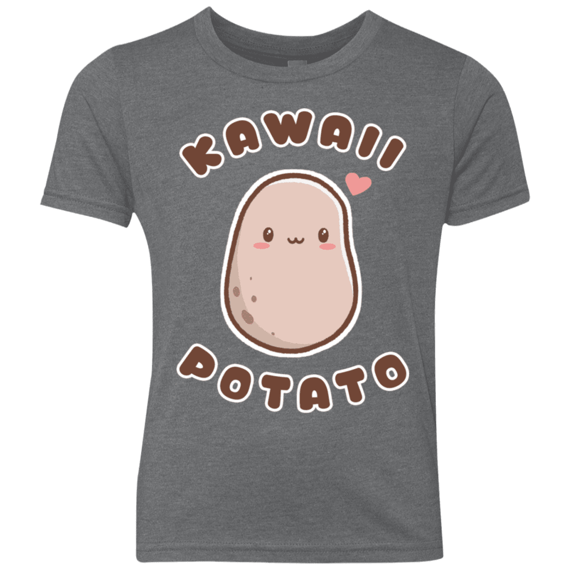 T-Shirts Premium Heather / YXS Kawaii Potato Youth Triblend T-Shirt