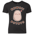 T-Shirts Vintage Black / YXS Kawaii Potato Youth Triblend T-Shirt
