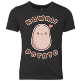 T-Shirts Vintage Black / YXS Kawaii Potato Youth Triblend T-Shirt