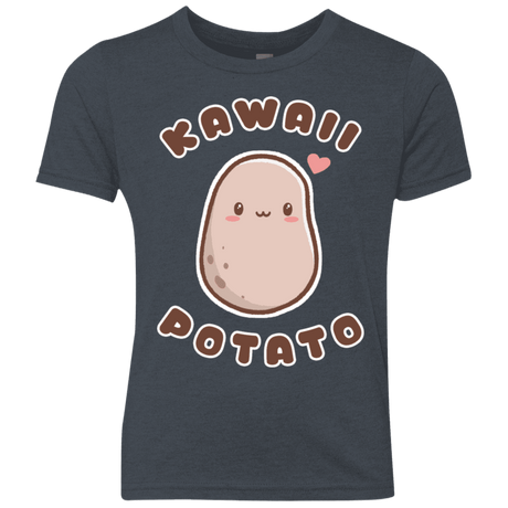 T-Shirts Vintage Navy / YXS Kawaii Potato Youth Triblend T-Shirt