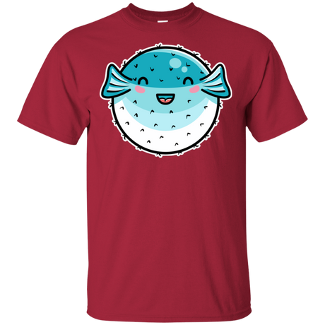T-Shirts Cardinal / S Kawaii  Puffer Fish T-Shirt