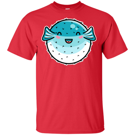 T-Shirts Red / S Kawaii  Puffer Fish T-Shirt