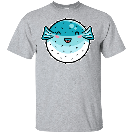 T-Shirts Sport Grey / S Kawaii  Puffer Fish T-Shirt