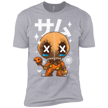 T-Shirts Heather Grey / YXS Kawaii Pumpkin Boys Premium T-Shirt
