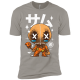T-Shirts Light Grey / YXS Kawaii Pumpkin Boys Premium T-Shirt