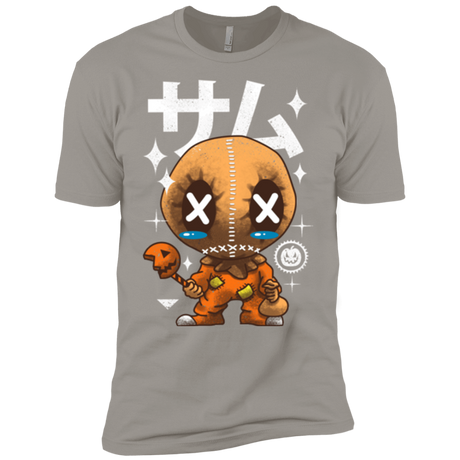 T-Shirts Light Grey / YXS Kawaii Pumpkin Boys Premium T-Shirt