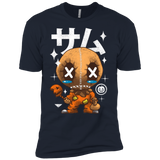 T-Shirts Midnight Navy / YXS Kawaii Pumpkin Boys Premium T-Shirt
