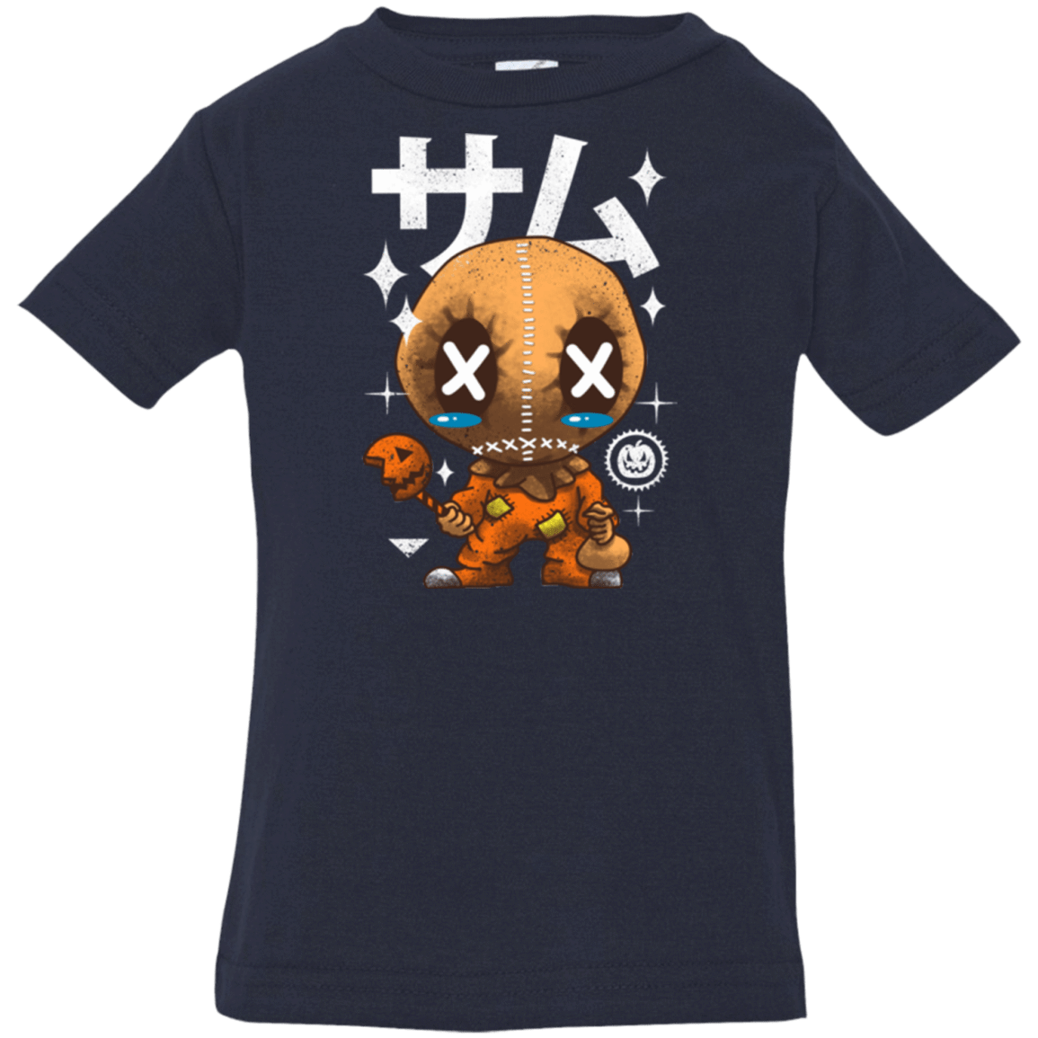 T-Shirts Navy / 6 Months Kawaii Pumpkin Infant Premium T-Shirt