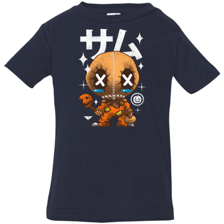 T-Shirts Navy / 6 Months Kawaii Pumpkin Infant Premium T-Shirt
