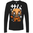 T-Shirts Black / Small Kawaii Pumpkin Men's Premium Long Sleeve