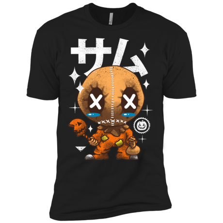 T-Shirts Black / X-Small Kawaii Pumpkin Men's Premium T-Shirt