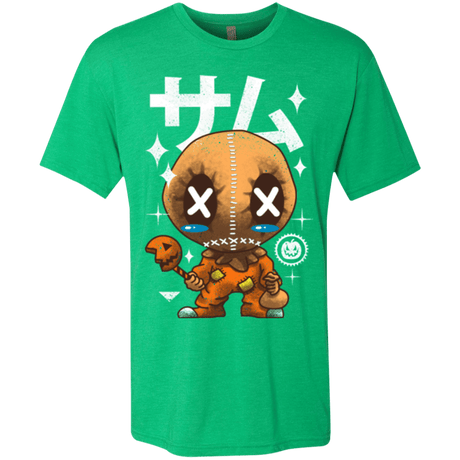 T-Shirts Envy / Small Kawaii Pumpkin Men's Triblend T-Shirt
