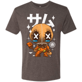 T-Shirts Macchiato / Small Kawaii Pumpkin Men's Triblend T-Shirt