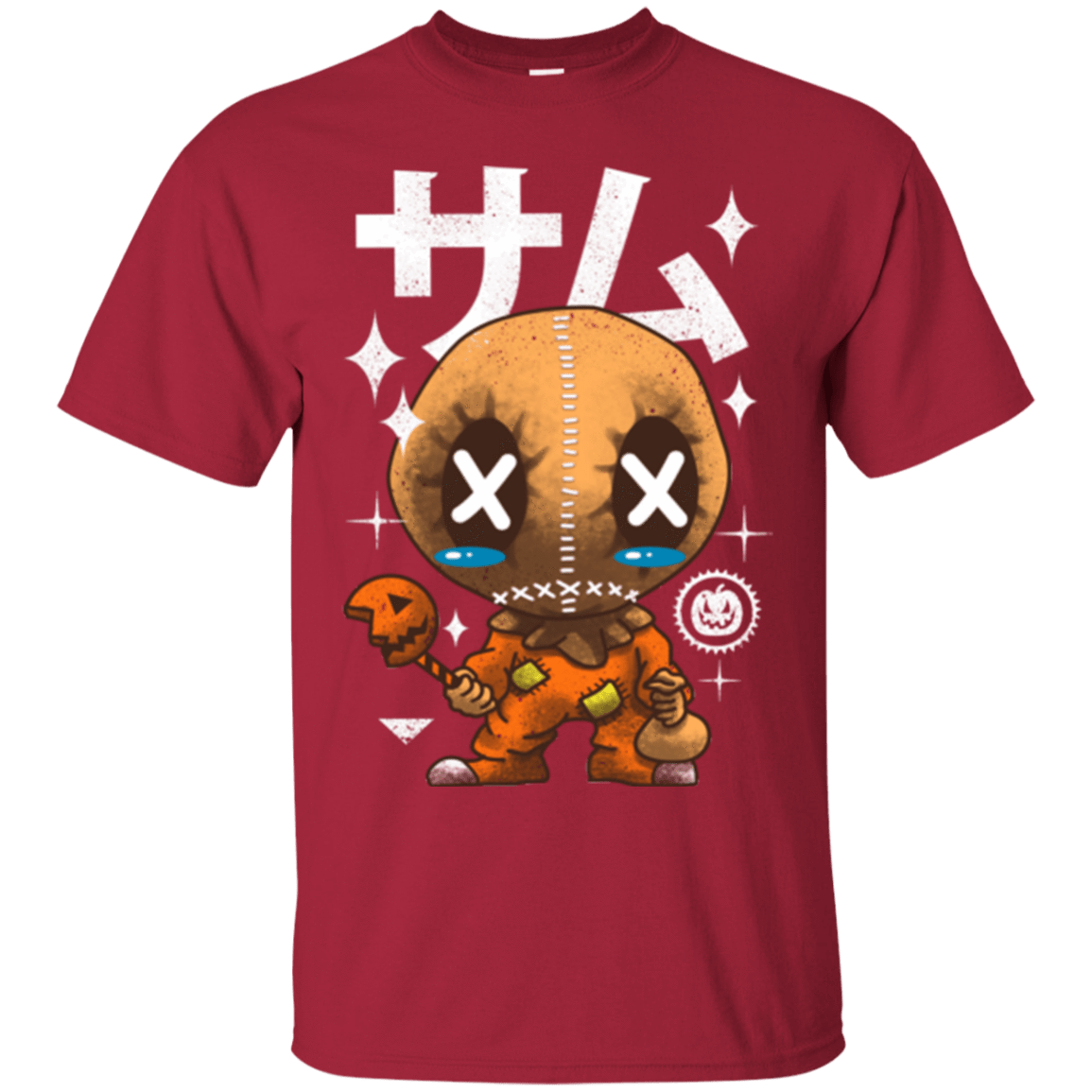 T-Shirts Cardinal / Small Kawaii Pumpkin T-Shirt