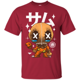 T-Shirts Cardinal / Small Kawaii Pumpkin T-Shirt