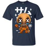 T-Shirts Navy / Small Kawaii Pumpkin T-Shirt