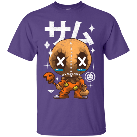 T-Shirts Purple / Small Kawaii Pumpkin T-Shirt