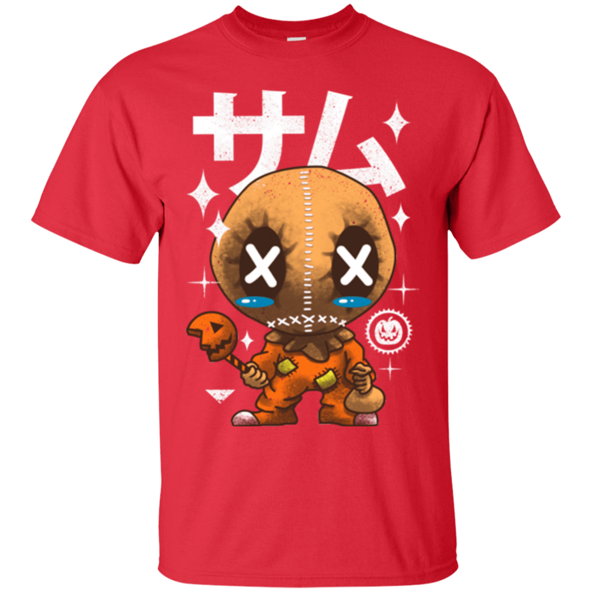T-Shirts Red / Small Kawaii Pumpkin T-Shirt