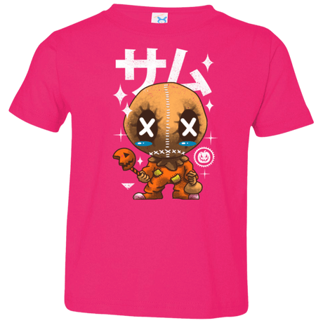 T-Shirts Hot Pink / 2T Kawaii Pumpkin Toddler Premium T-Shirt
