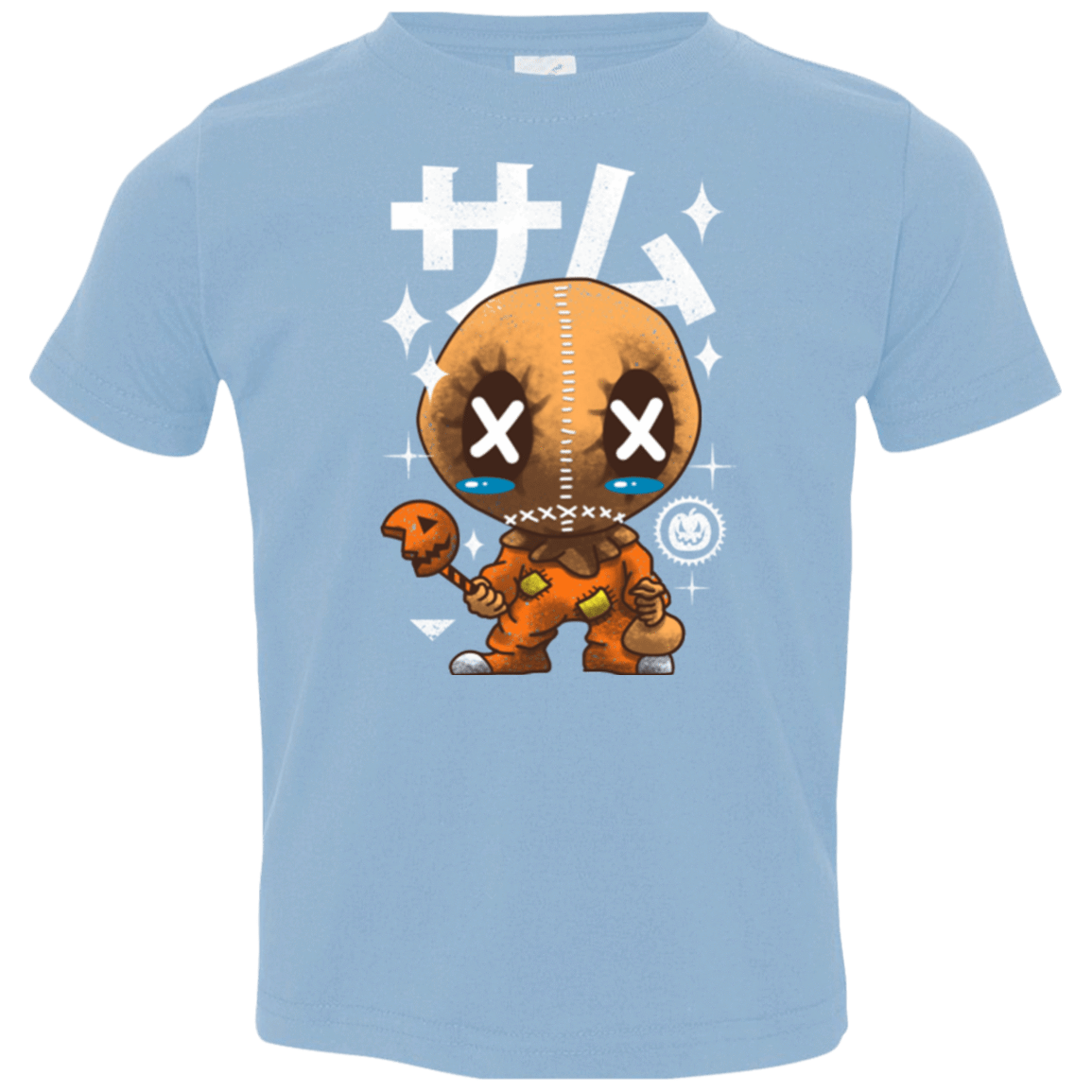 T-Shirts Light Blue / 2T Kawaii Pumpkin Toddler Premium T-Shirt