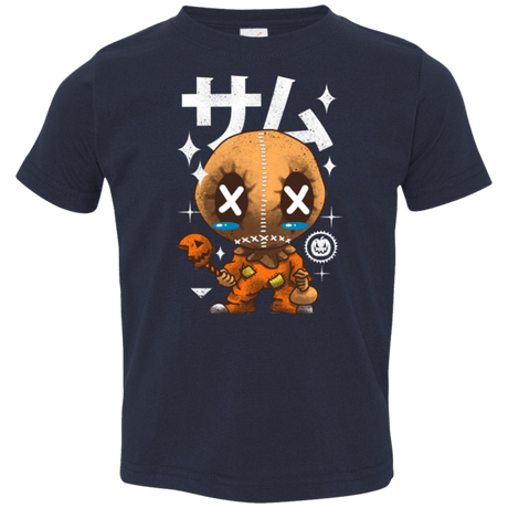 T-Shirts Navy / 2T Kawaii Pumpkin Toddler Premium T-Shirt