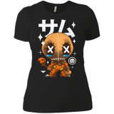 T-Shirts Black / X-Small Kawaii Pumpkin Women's Premium T-Shirt