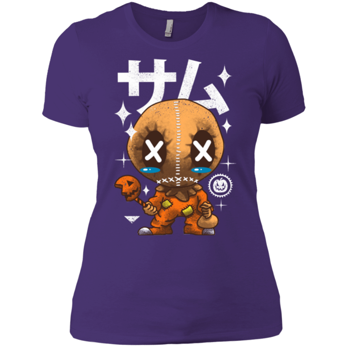 T-Shirts Purple / X-Small Kawaii Pumpkin Women's Premium T-Shirt