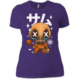 T-Shirts Purple / X-Small Kawaii Pumpkin Women's Premium T-Shirt