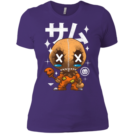 T-Shirts Purple / X-Small Kawaii Pumpkin Women's Premium T-Shirt