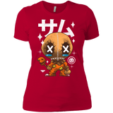 T-Shirts Red / X-Small Kawaii Pumpkin Women's Premium T-Shirt