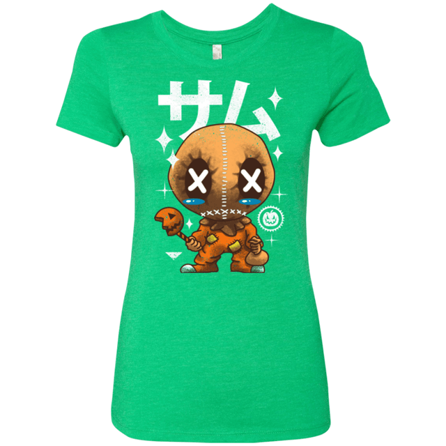 T-Shirts Envy / Small Kawaii Pumpkin Women's Triblend T-Shirt