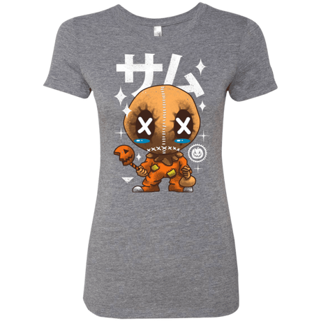 T-Shirts Premium Heather / Small Kawaii Pumpkin Women's Triblend T-Shirt