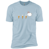 T-Shirts Light Blue / YXS Kawaii Rabbit and Carrots Boys Premium T-Shirt