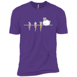 T-Shirts Purple Rush / YXS Kawaii Rabbit and Carrots Boys Premium T-Shirt